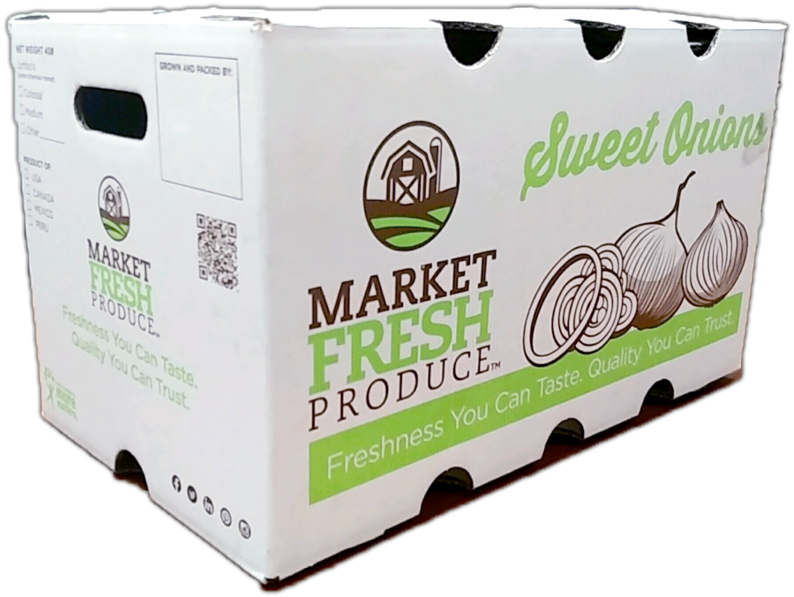 New Sweet Onion Box No Background With Shadow - Sweet Onion (1000x635), Png Download