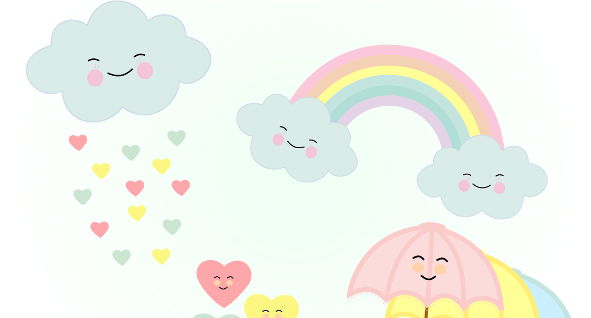 Kit Digital Chuva De Amor Grátis, Ideias Chuva De Amor, - Chuva De Benção Png (1200x630), Png Download