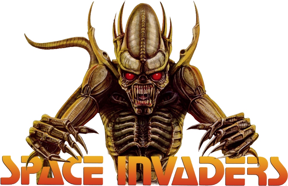 Space Invader Wheel - Space Invaders Pinball (998x683), Png Download