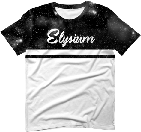 Elysium Starfield Shirt - Design By Humans (480x480), Png Download