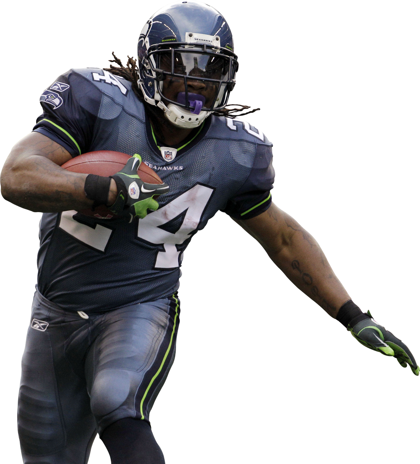 Marshawn Lynch Retires After Nine Seasons - Marshawn Lynch Transparent Background (1446x1600), Png Download