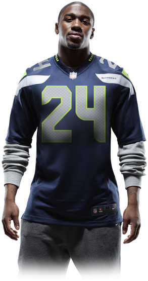 Marshawn Lynch Png Download - Nfl (326x580), Png Download