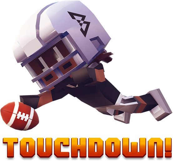 Marshawn Lynch Blocky Football Messages Sticker-7 - Marshawn Lynch Blocky Football (618x618), Png Download
