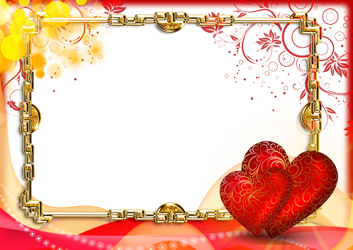 Marcos Amor Png - Wedding Anniversary Frame Png (498x352), Png Download