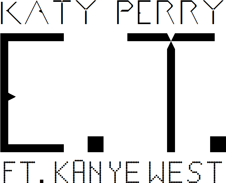 File - Katy Perry - E - T - Logo - Katy Perry Et Logo Png (780x630), Png Download