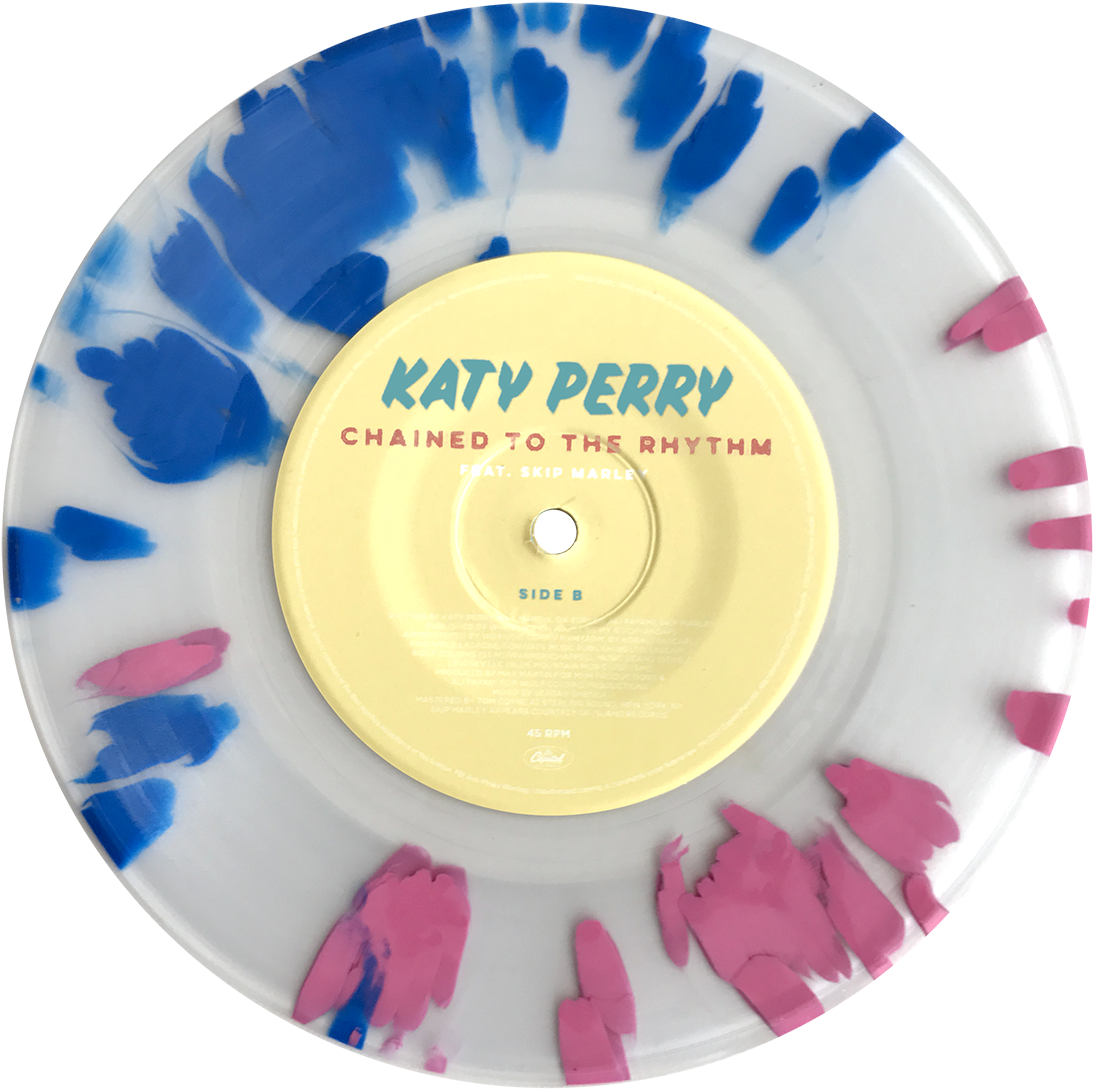 Katy Perry Chained To The Rhythm Vinyl (1200x1235), Png Download