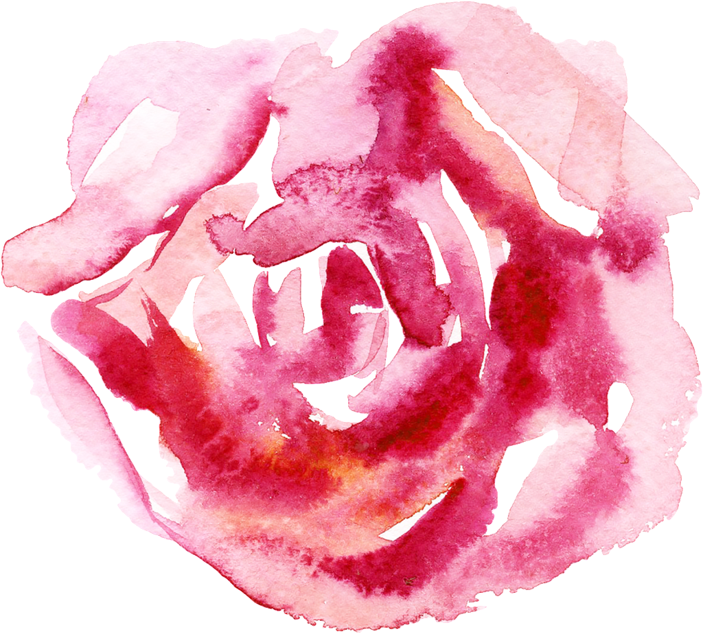 Blood Stamen Cartoon Transparent - Watercolor Painting (1024x924), Png Download