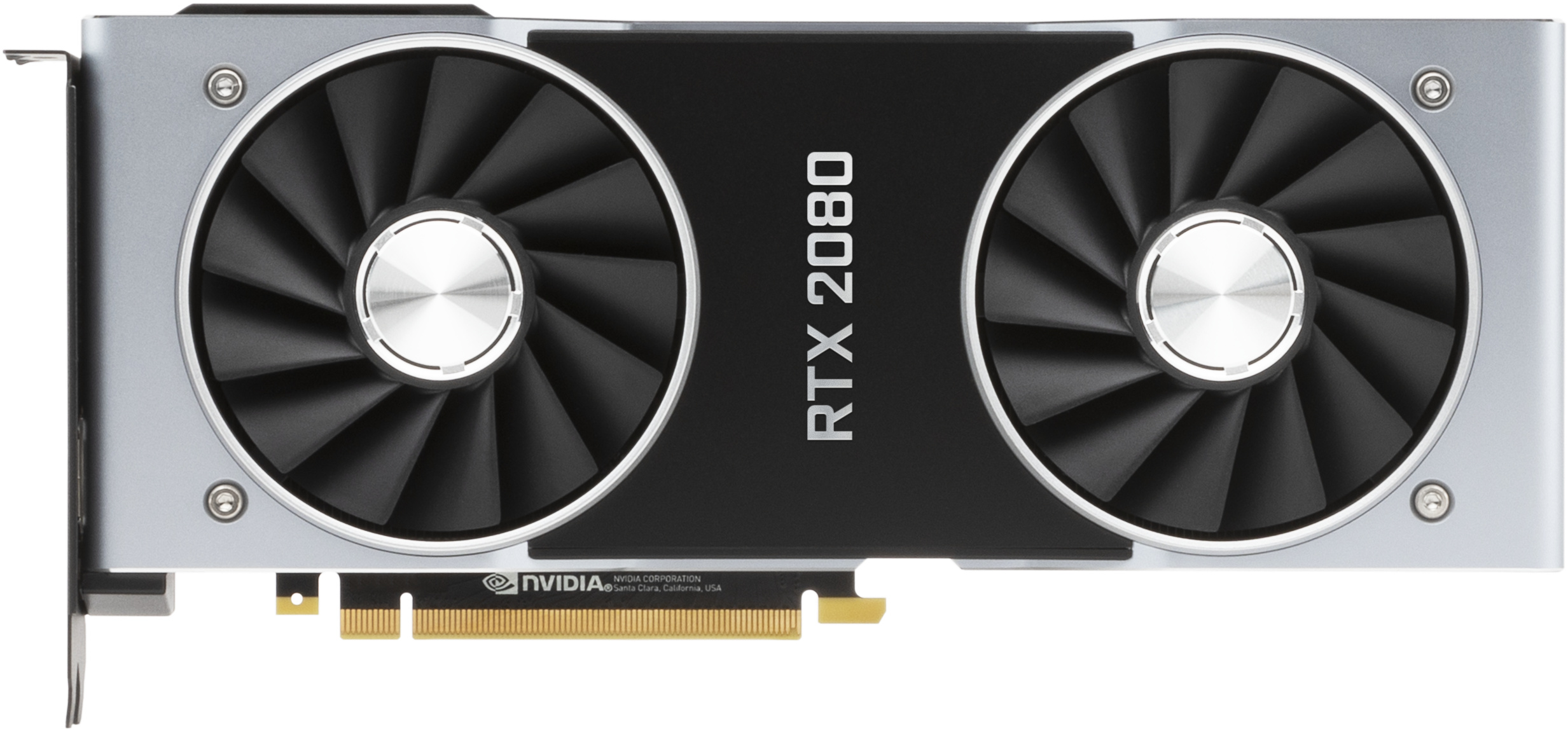 Geforce Rtx - Nvidia Rtx 2080 Ti (2694x1325), Png Download