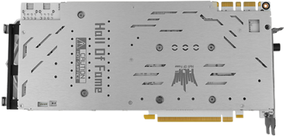 Galax Geforce® Gtx 1080 Hof - Galax Nvidia Geforce Gtx 1080 Hof (500x500), Png Download