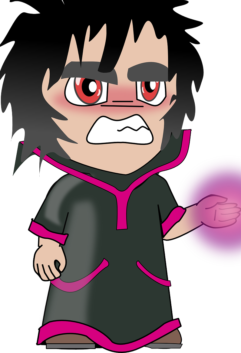 Sorcerer-146671 1280 - Cartoon Sorcerer (796x1167), Png Download