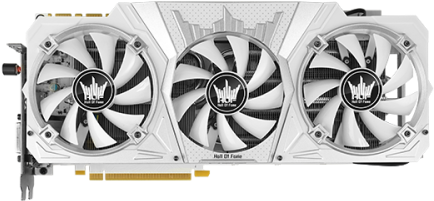 Galax Geforce® Gtx 1080 Hof - Galax Geforce Gtx 1070 Hof (500x500), Png Download