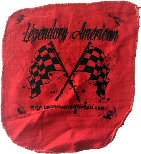 Image Of Legendary American Checkered Flag Shop Towel - American Historic Racing Motorcycle Association (500x667), Png Download