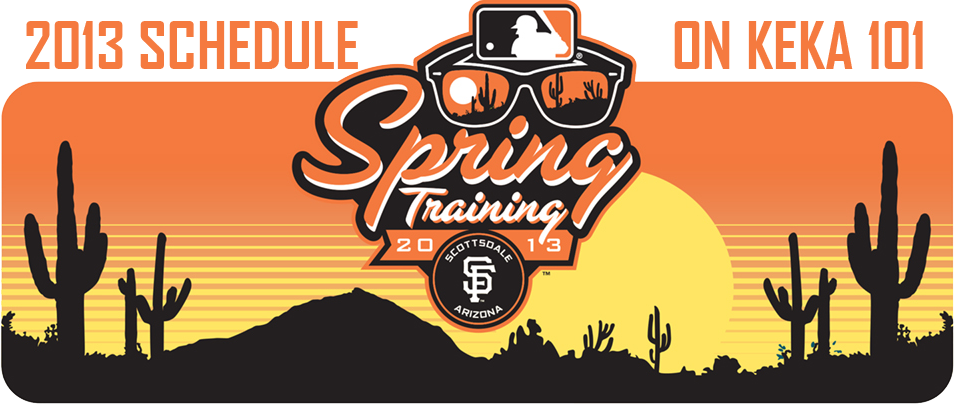 2013 Sf Giants Sprint Training - Spring Training (954x404), Png Download
