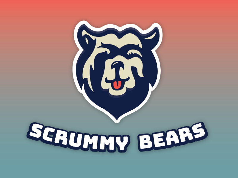 Scrummy Bears Logo - Logos And Uniforms Of The Chicago Bears (800x600), Png Download