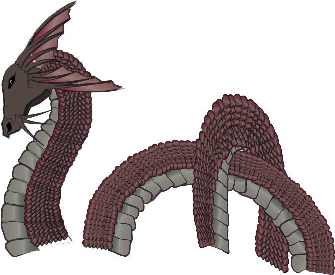 Sea Monster Png - Sea Serpent Png (768x768), Png Download