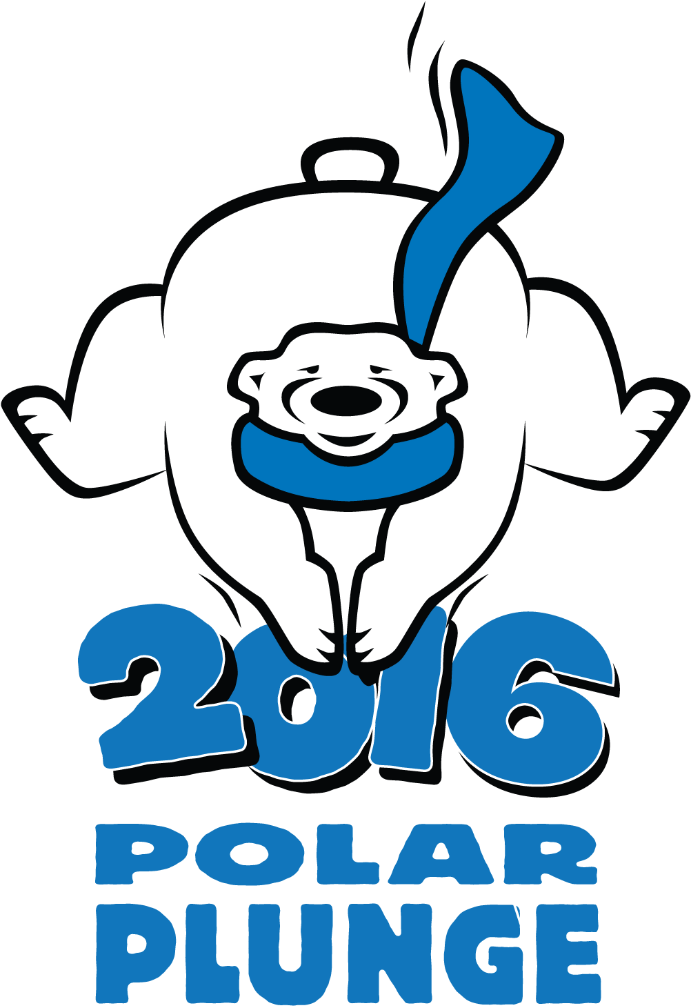 Polar Bear Logo Png - Polar Plunge Illinois 2017 (1353x1596), Png Download