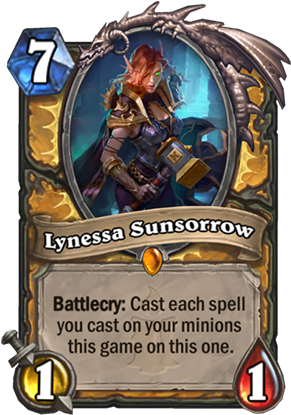 Lynessa Sunsorrow - One Night In Karazhan Curator (300x429), Png Download