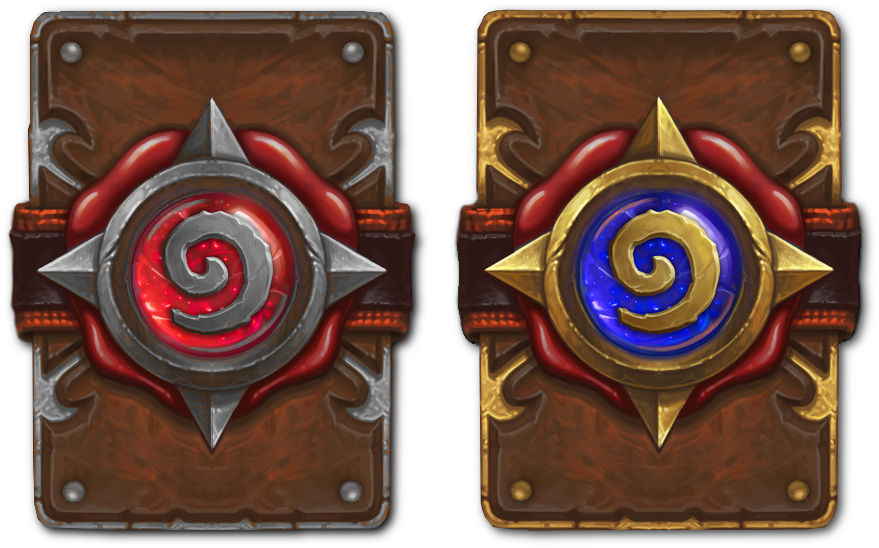 I Created An Own Cardback Out Of The Classic Cardpacks, - Hearthstone Fan Card Back (900x552), Png Download