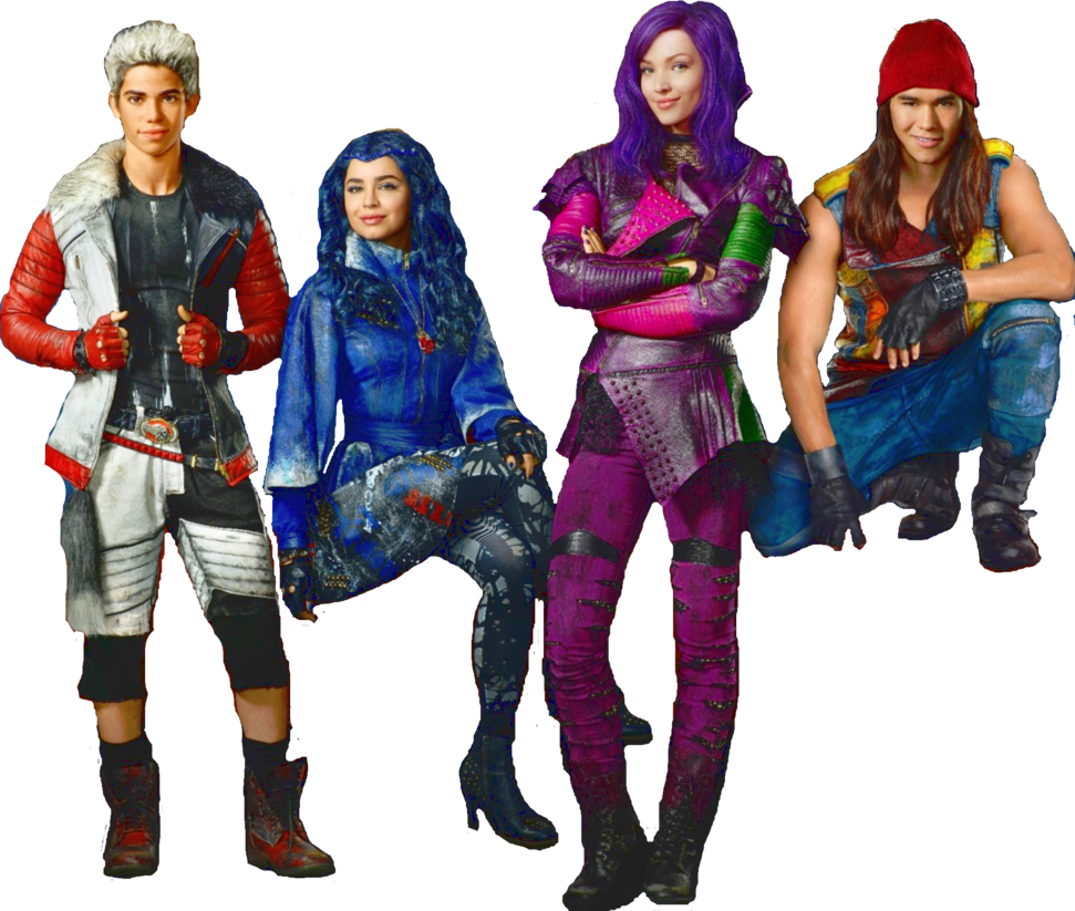 Disney Descendants Png - Descendants Transparent Background (971x823), Png Download
