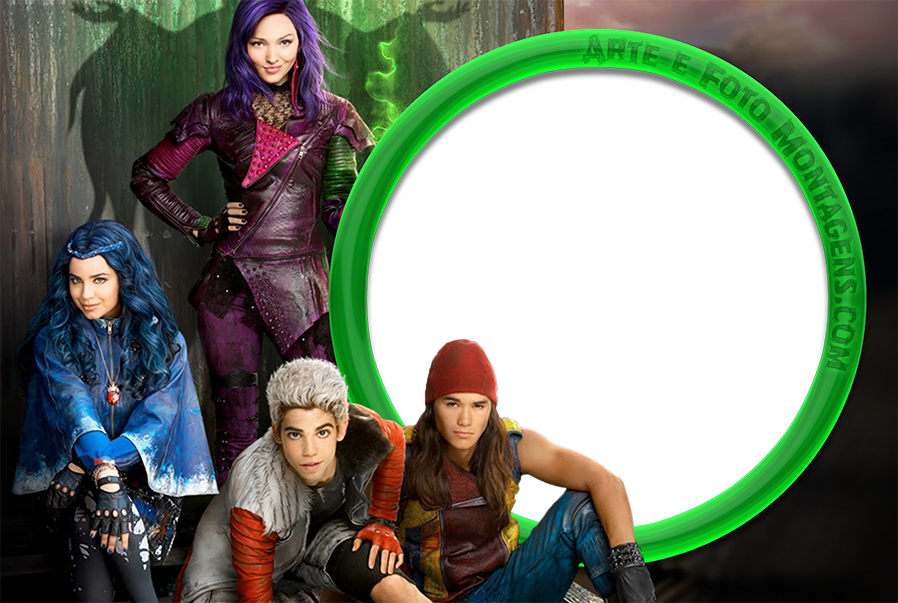 Descendants, Invitation, Anna, Moldings, Invitations, - Descendants 1 (disney Descendants) (898x603), Png Download