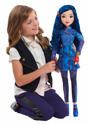 Descendants 28″ Doll Evie - Descendants 28 Inch Doll (335x470), Png Download