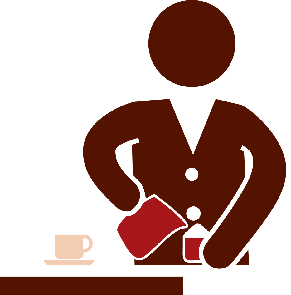 Alto Café - Barista Clipart Png (933x945), Png Download