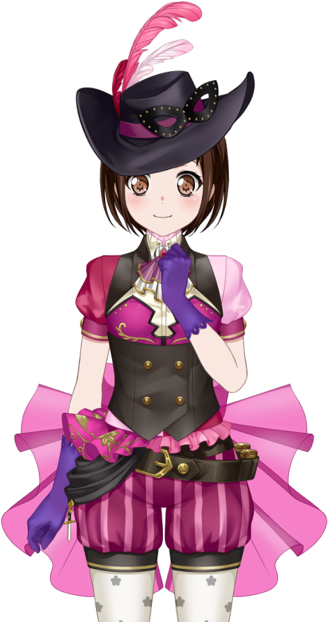 Barista Live2d Model - Model (680x940), Png Download