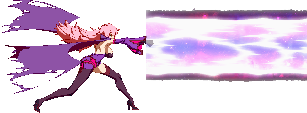 Bbcf Nine Flamepunisher - Computer File (978x363), Png Download