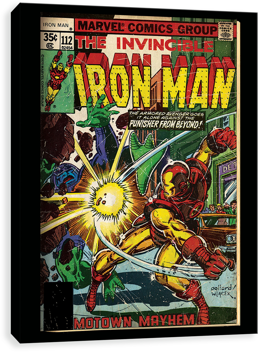 Punisher From Beyond - Marvel Iron Man Card Holder (1280x1280), Png Download