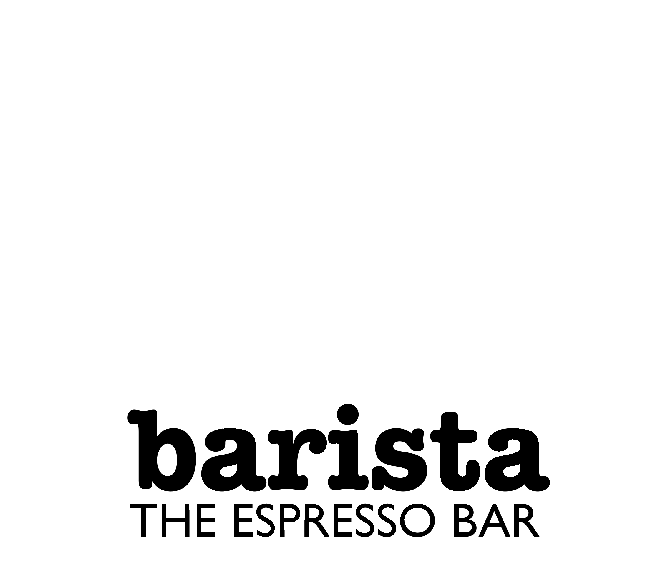 Barista 01 Logo Black And White - Vector Barista (2400x2400), Png Download