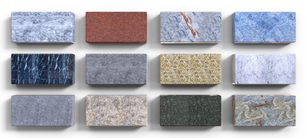 Granite Colors - Granite Png (1000x450), Png Download