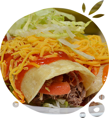 Beef Enchiladas - Korean Taco (367x399), Png Download