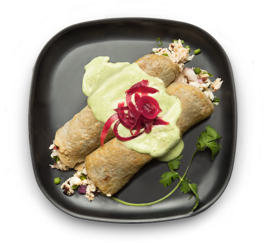Chicken Chile Enchiladas - Enchilada (1242x1242), Png Download