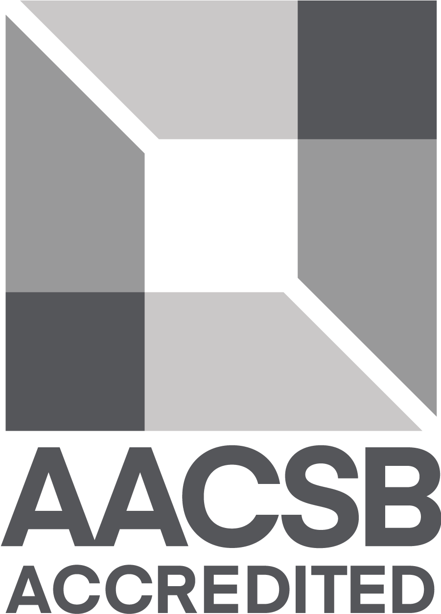 Aacsb Logo - Aacsb Accredited Logo Png (900x1262), Png Download