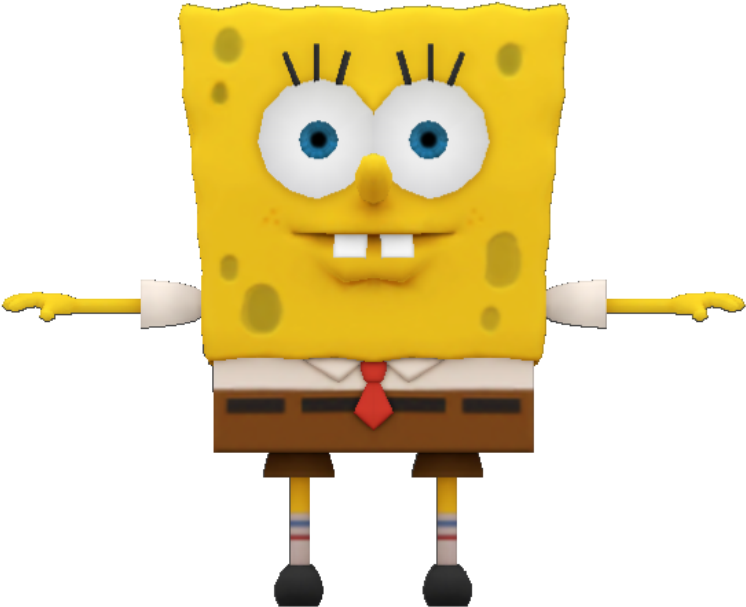 Download Zip Archive - Spongebob Png Run (750x650), Png Download