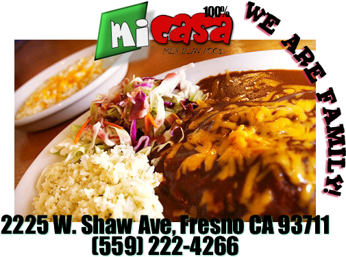 Combinations - Mi Casa 100% Mexican Food (538x390), Png Download