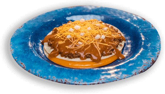 Stacked Enchiladas - Taco Villa (750x480), Png Download