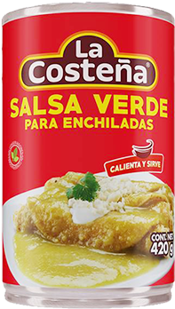 Enchiladas Green Sauce - Salsa Para Enchiladas Verdes La Costeña (500x500), Png Download