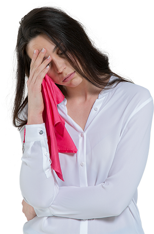 You May Feel Tired And Apathetic Due To Low Hormone - Girl (800x533), Png Download