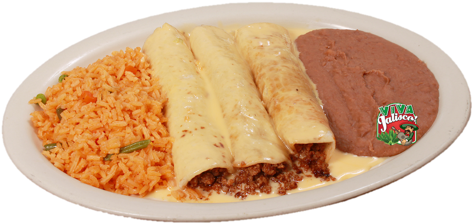 Enchiladas Al Carbon Jv2 - Viva Jalisco Taqueria Restaurant (1024x683), Png Download