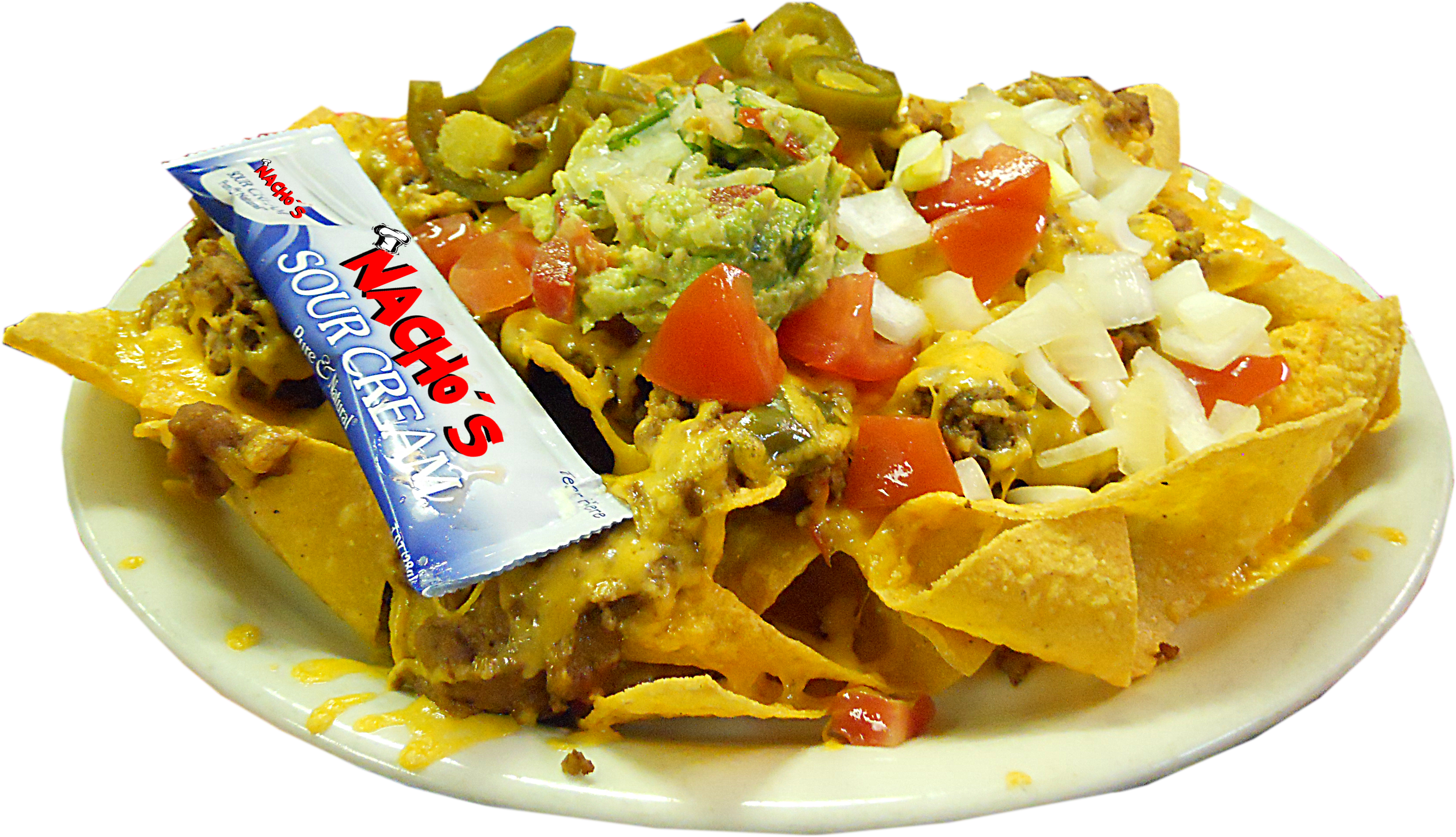 Good Friend, Good Food, And Love Is The Whole Enchilada - Nachos (3420x2424), Png Download