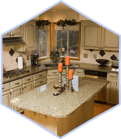 Quartz Countertops Plainview, Ny - Kitchen (500x500), Png Download
