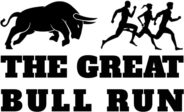 Run With The Bulls - Running Of The Bulls Logo (670x453), Png Download