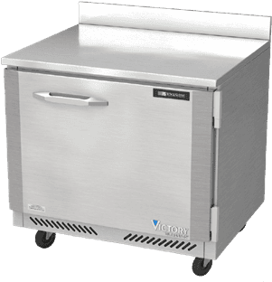 Victory Refrigeration Vwf36 Ultraspec Series Worktop - Filing Cabinet (365x339), Png Download