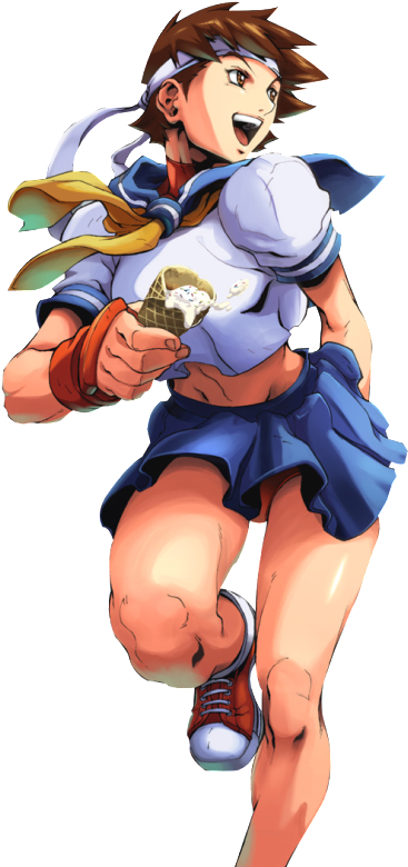 League Of Legends Community - Street Fighter Sakura Png (409x799), Png Download