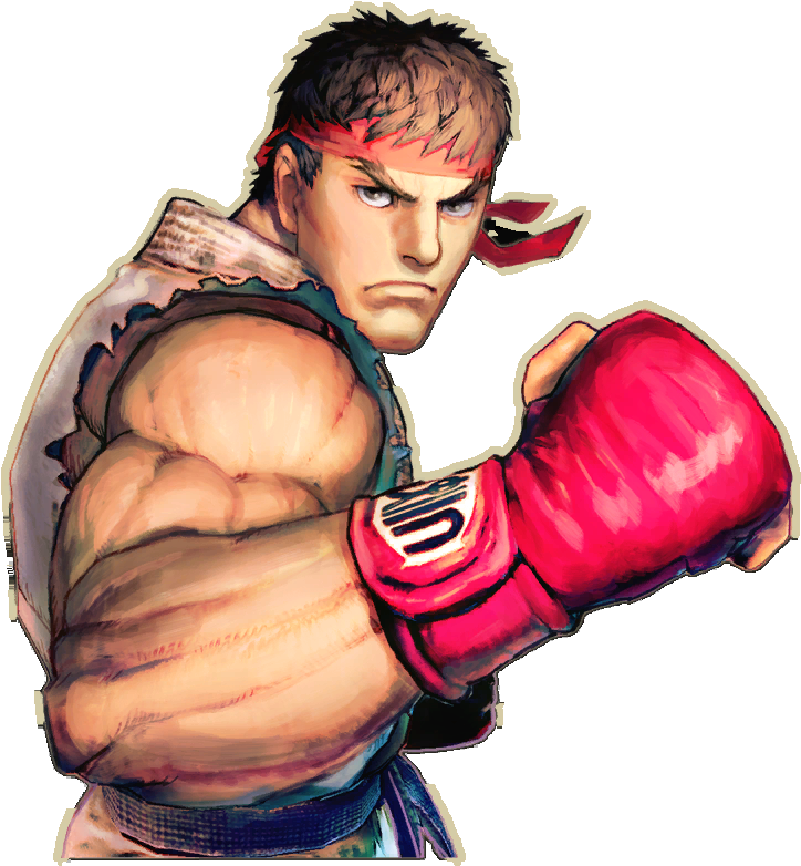 Ryu - Ryu Street Fighter 4 Png (762x814), Png Download