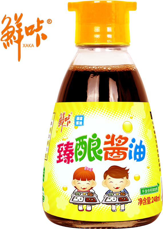 Non Additives Top Quality Light Soy Sauce For Children - Bottle (800x800), Png Download