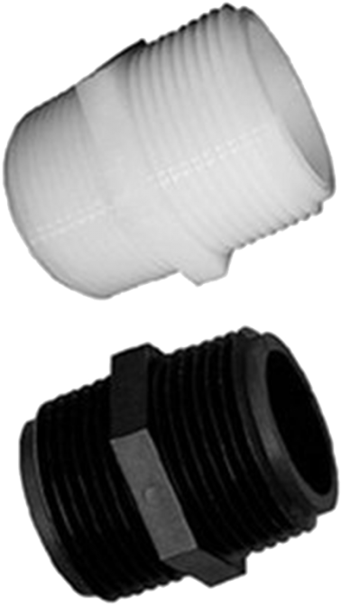 Greenleaf Nipple - 2 In - Anderson Metals Corp 53622-16 Nylon Hex Pipe Nipple (700x700), Png Download