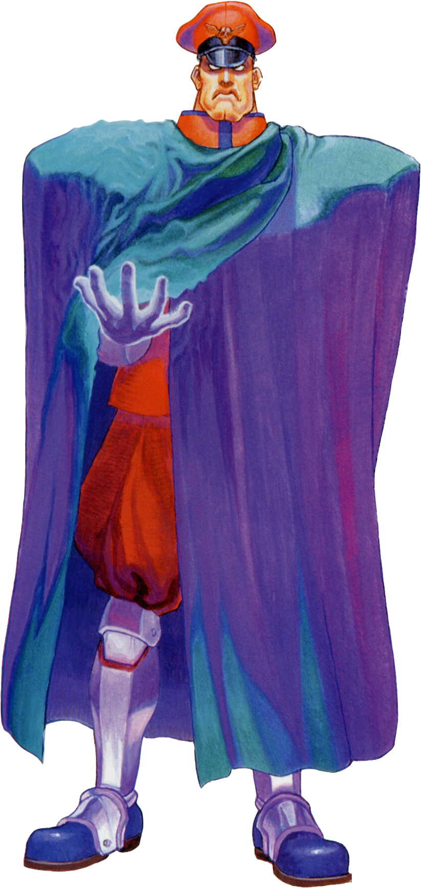 M - Bison - M - Bison In Super Street Fighter Ii, As - Super Street Fighter 2 Bison (300x627), Png Download