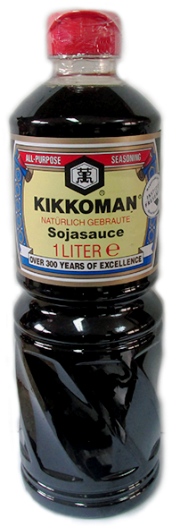 Kikkoman Soy Sauce - Kikkoman Soy Sauce, 1l (800x600), Png Download